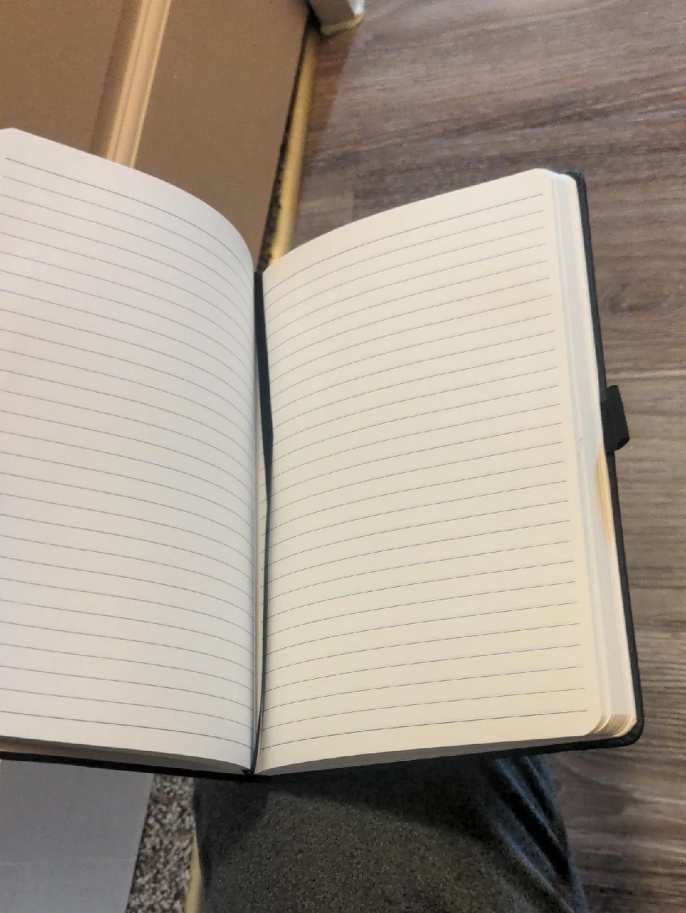 Johnnie Walker Embossed Black Notebook - Keep Walking
